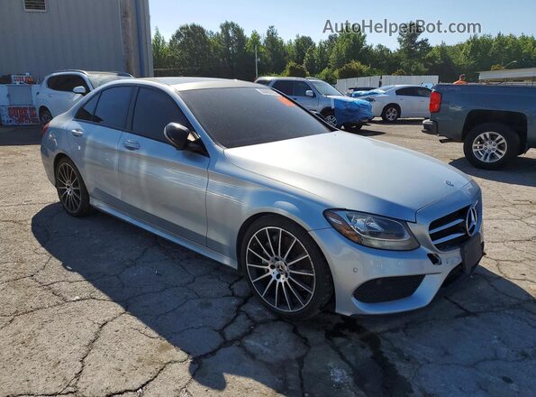 55SWF4JB4HU211780 2017 MERCEDES-BENZ C Silver 