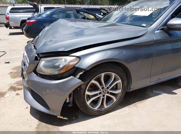 55SWF4JB4HU211939 2017 MERCEDES-BENZ C-CLASS Gray 