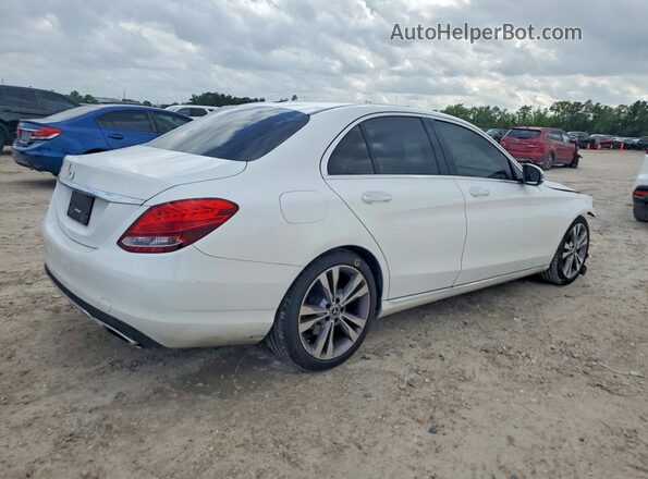 55SWF4JB4HU216204 2017 MERCEDES-BENZ C White უკანა მარჯვენა
