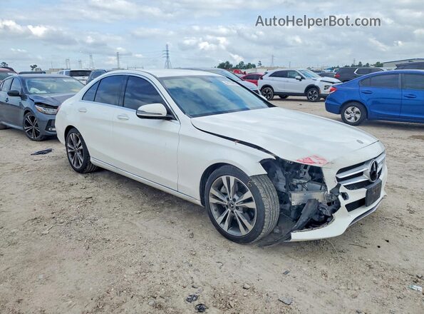 55SWF4JB4HU216204 2017 MERCEDES-BENZ C White წინა მარჯვენა