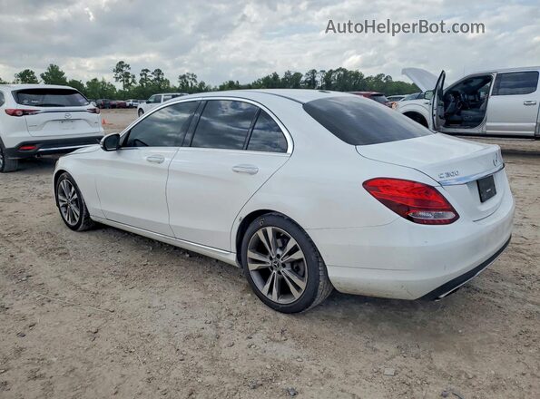 55SWF4JB4HU216204 2017 MERCEDES-BENZ C White უკანა მარცხენა