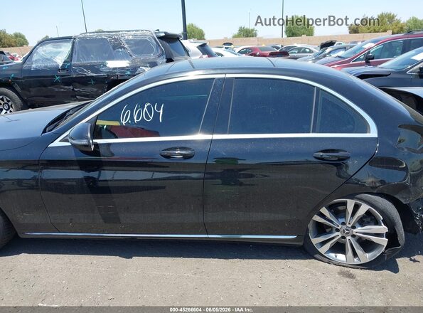 55SWF4JB4HU219779 2017 MERCEDES-BENZ C-CLASS Black Widok wnętrza 360 stopni