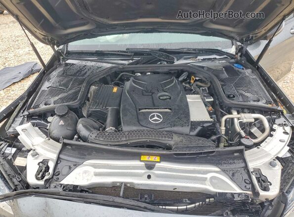 55SWF4JB4JU247748 2018 MERCEDES-BENZ C Gray Սալոնի հետևի տեսք