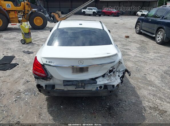 55SWF4JB4JU249855 2018 MERCEDES-BENZ C-CLASS Белый 