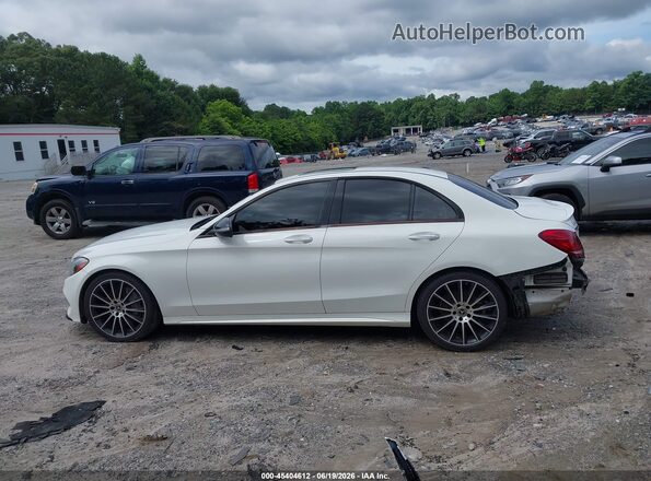 55SWF4JB4JU249855 2018 MERCEDES-BENZ C-CLASS Белый 