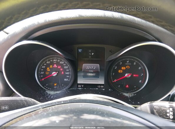 55SWF4JB4JU253940 2018 MERCEDES-BENZ C-CLASS White Вид задніх сидінь