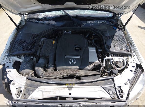 55SWF4JB4JU253940 2018 MERCEDES-BENZ C-CLASS White Вид ззаду