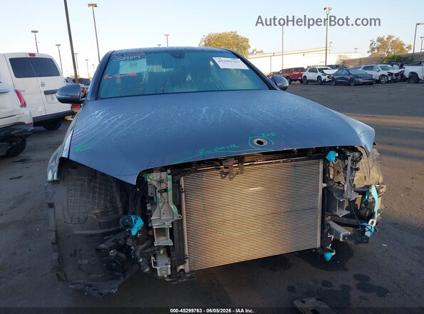 55SWF4JB4JU262122 2018 MERCEDES-BENZ C-CLASS Gray Widok z przodu