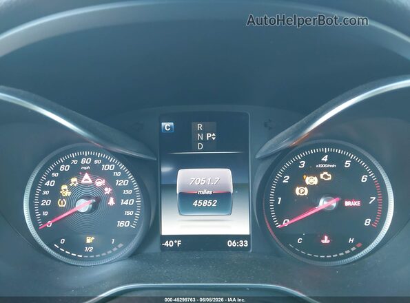 55SWF4JB4JU262122 2018 MERCEDES-BENZ C-CLASS Gray 