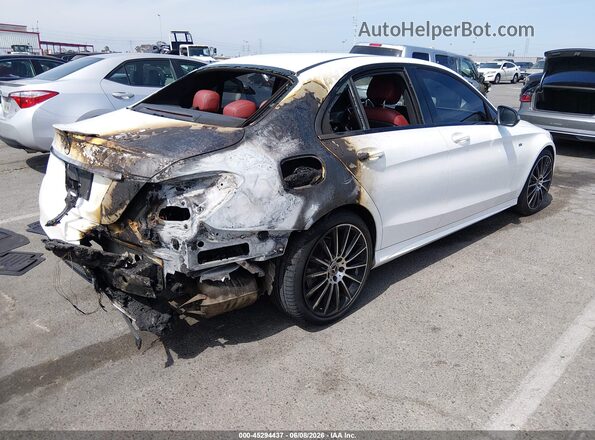 55SWF4JB4JU281723 2018 MERCEDES-BENZ C-CLASS Белый 