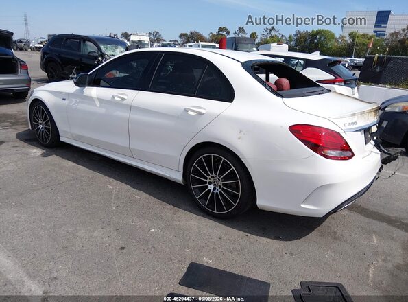 55SWF4JB4JU281723 2018 MERCEDES-BENZ C-CLASS Белый 