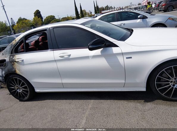 55SWF4JB4JU281723 2018 MERCEDES-BENZ C-CLASS Белый 
