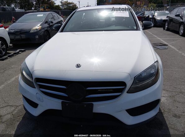 55SWF4JB4JU281723 2018 MERCEDES-BENZ C-CLASS Белый 