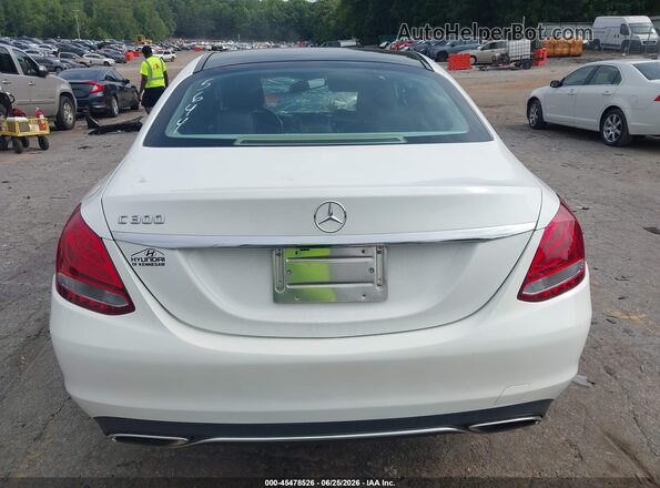 55SWF4JB5GU105644 2016 MERCEDES-BENZ C-CLASS White 