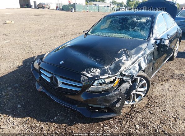 55SWF4JB5GU131581 2016 MERCEDES-BENZ C-CLASS Black Vista frontal