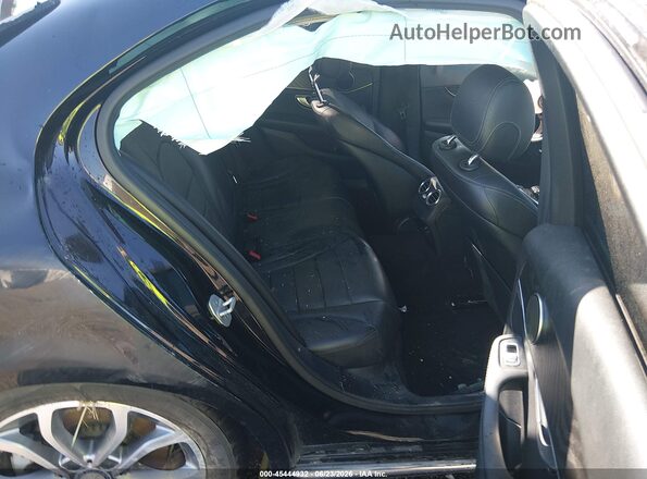 55SWF4JB5GU131581 2016 MERCEDES-BENZ C-CLASS Black Vista de la etiqueta del VIN
