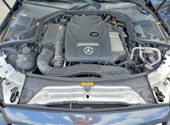 55SWF4JB5GU154343 2016 MERCEDES-BENZ C Gray Սալոնի հետևի տեսք