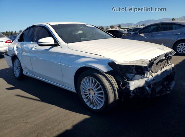 55SWF4JB5GU170218 2016 MERCEDES-BENZ C White Առջևի աջ