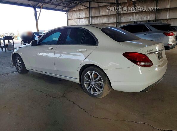 55SWF4JB5HU199977 2017 MERCEDES-BENZ C White Հետևի ձախ