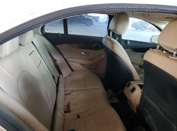 55SWF4JB5HU199977 2017 MERCEDES-BENZ C White Սալոնի հետևի տեսք
