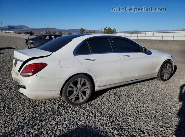 55SWF4JB5JU234815 2018 MERCEDES-BENZ C White Trasero derecho
