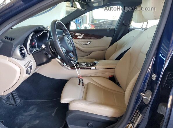 55SWF4JB5JU242350 2018 MERCEDES-BENZ C Blue 