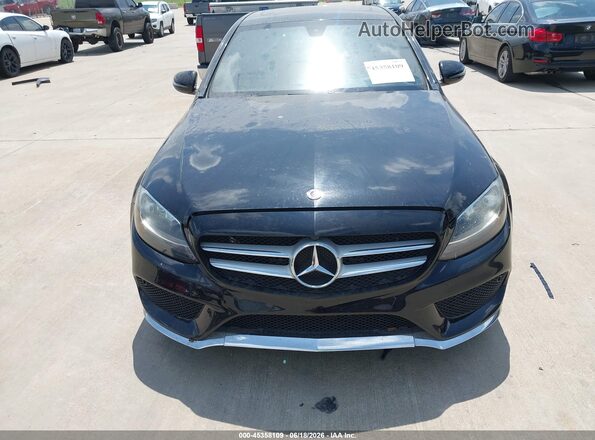 55SWF4JB5JU248195 2018 MERCEDES-BENZ C-CLASS Черный Вид щитка приборов