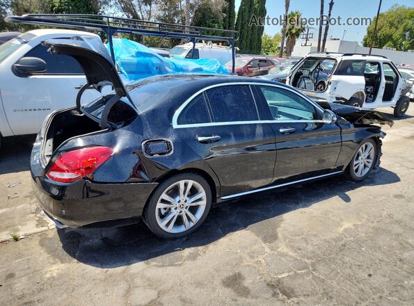 55SWF4JB5JU270035 2018 MERCEDES-BENZ C Black 