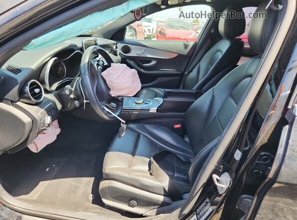 55SWF4JB5JU270035 2018 MERCEDES-BENZ C Black 