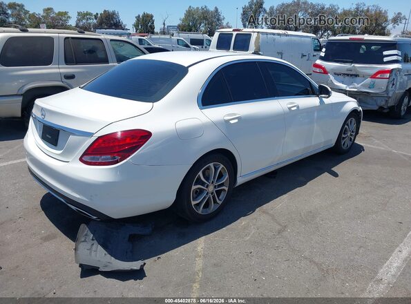 55SWF4JB6GU102140 2016 MERCEDES-BENZ C-CLASS White 