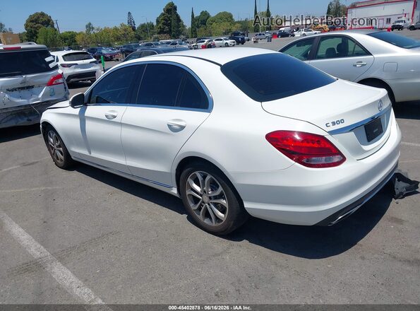 55SWF4JB6GU102140 2016 MERCEDES-BENZ C-CLASS White 