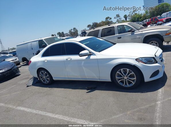 55SWF4JB6GU102140 2016 MERCEDES-BENZ C-CLASS White 