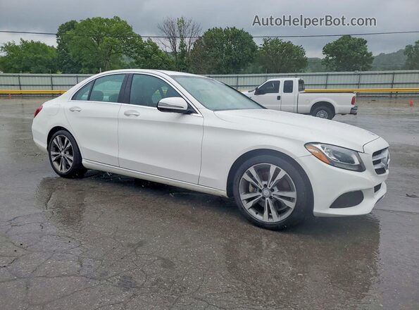 55SWF4JB6GU104485 2016 MERCEDES-BENZ C Белый 