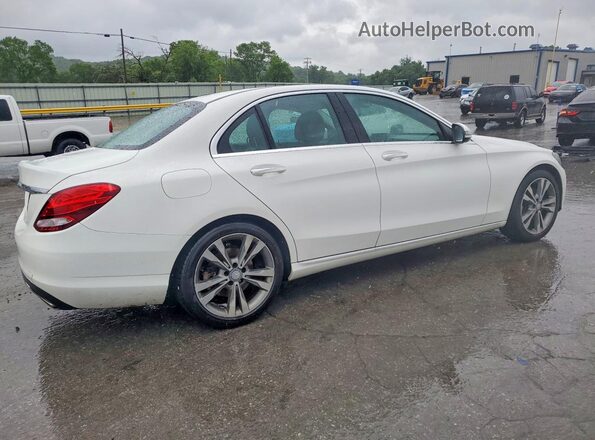 55SWF4JB6GU104485 2016 MERCEDES-BENZ C Белый 
