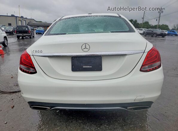 55SWF4JB6GU104485 2016 MERCEDES-BENZ C Белый 