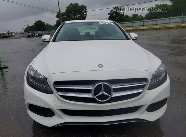 55SWF4JB6GU104485 2016 MERCEDES-BENZ C Белый 