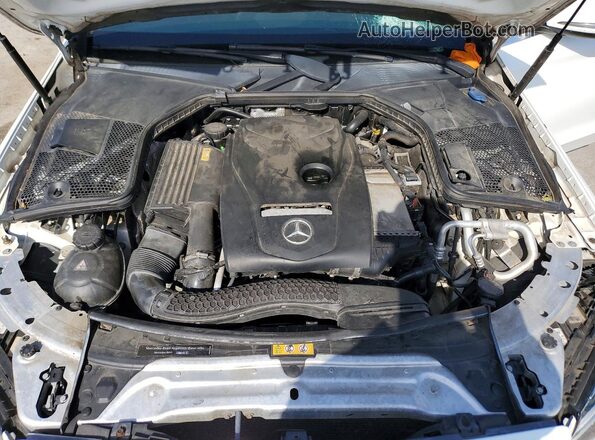 55SWF4JB6GU169417 2016 MERCEDES-BENZ C Белый Вид задней части салона
