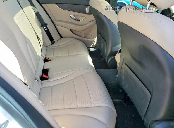 55SWF4JB6GU169417 2016 MERCEDES-BENZ C Белый Вид задних сидений
