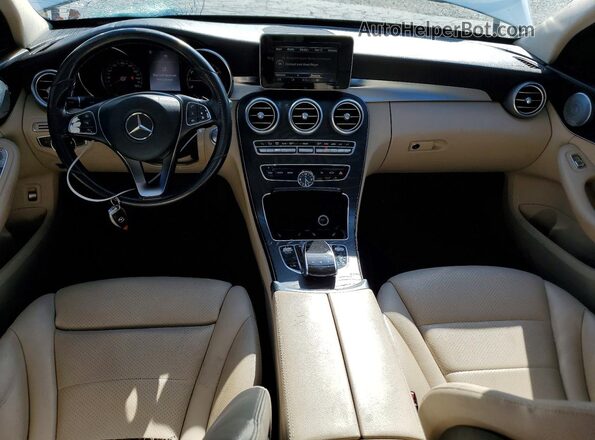 55SWF4JB6GU169417 2016 MERCEDES-BENZ C Белый Вид панели приборов