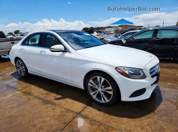 55SWF4JB6HU190334 2017 MERCEDES-BENZ C White Առջևի աջ
