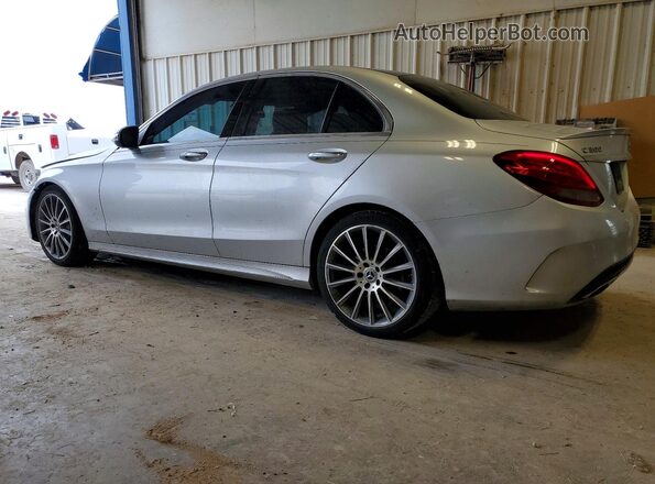 55SWF4JB6HU232145 2017 MERCEDES-BENZ C Silver უკანა მარცხენა