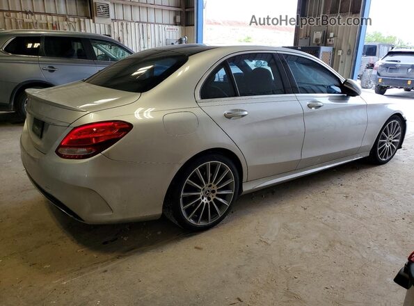 55SWF4JB6HU232145 2017 MERCEDES-BENZ C Silver უკანა მარჯვენა