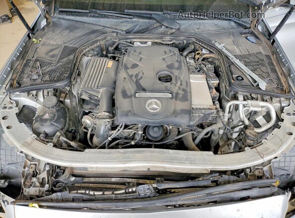 55SWF4JB6HU232145 2017 MERCEDES-BENZ C Silver უკანა სალონის ხედი