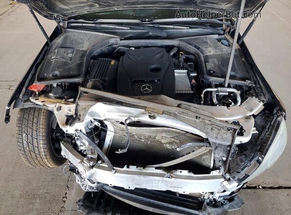 55SWF4JB6JU240218 2018 MERCEDES-BENZ C Черный Вид задней части салона