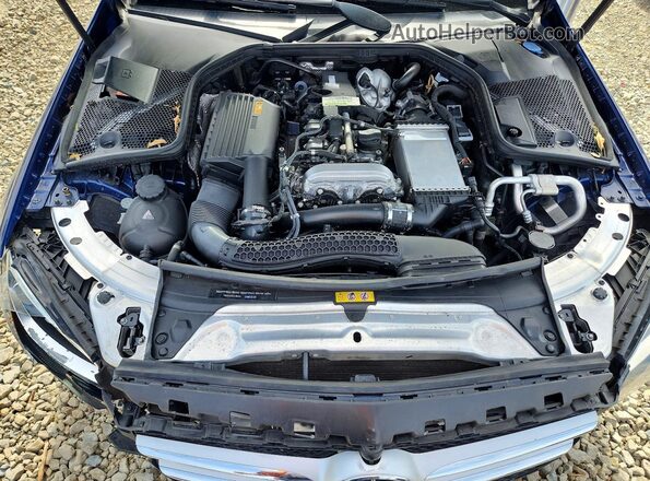 55SWF4JB6JU251641 2018 MERCEDES-BENZ C Blue 