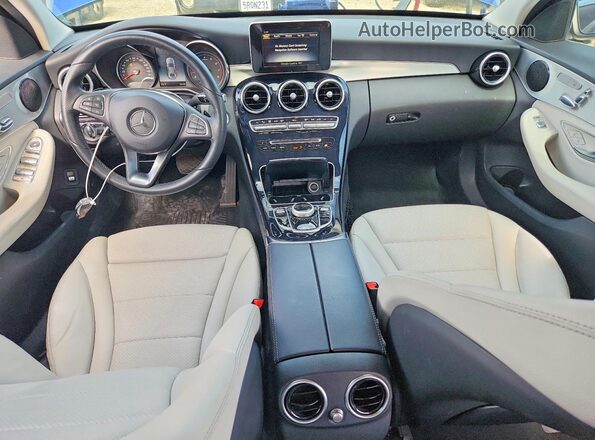 55SWF4JB6JU251641 2018 MERCEDES-BENZ C Blue 
