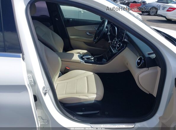 55SWF4JB7GU122607 2016 MERCEDES-BENZ C-CLASS White Vista interior delantera