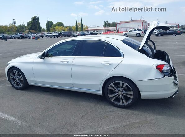 55SWF4JB7GU122607 2016 MERCEDES-BENZ C-CLASS White Vista interior de 360 grados