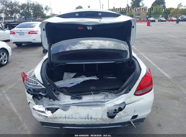 55SWF4JB7GU122607 2016 MERCEDES-BENZ C-CLASS White 