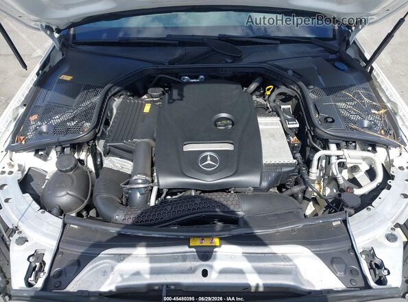 55SWF4JB7GU122607 2016 MERCEDES-BENZ C-CLASS White Vista trasera
